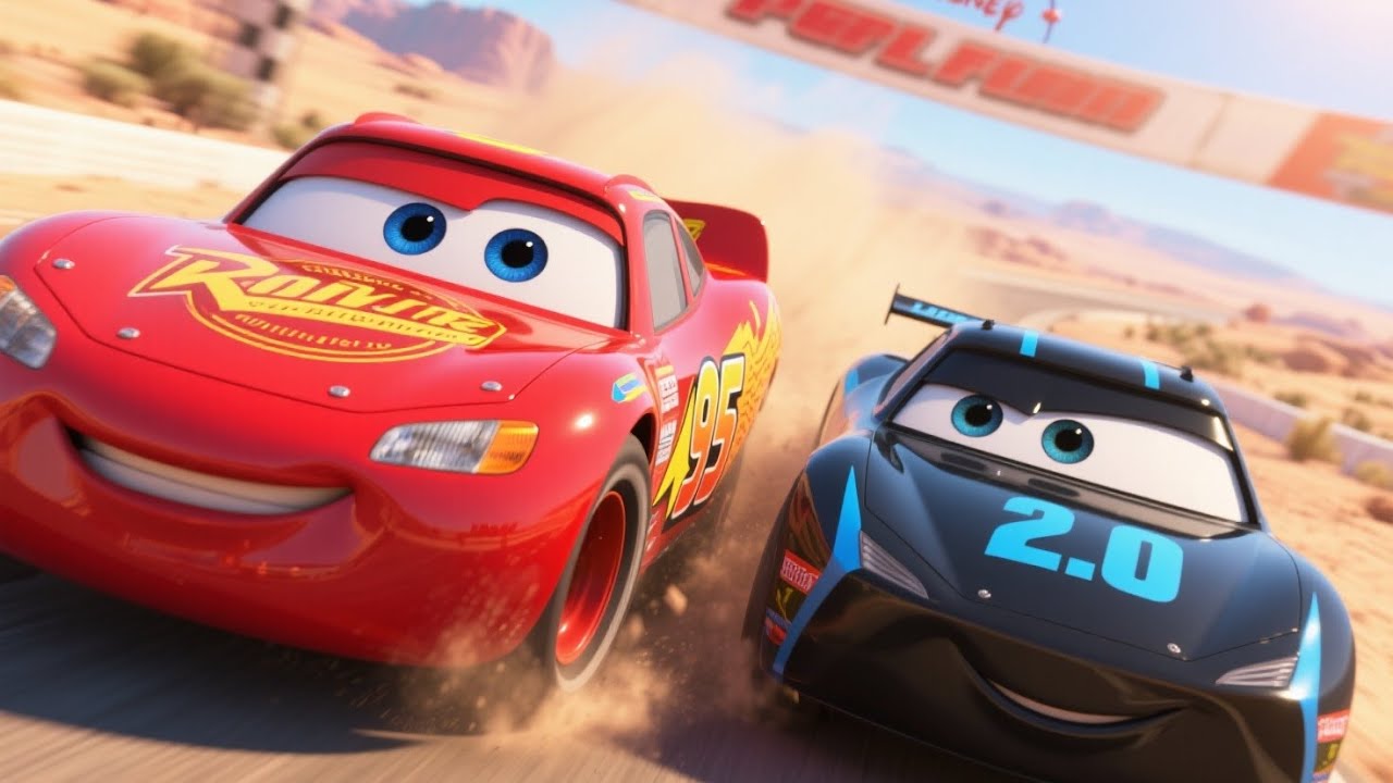 Lightning McQueen’s Desert Rescue! 🏎️ The Great Desert Dash Story for Kids