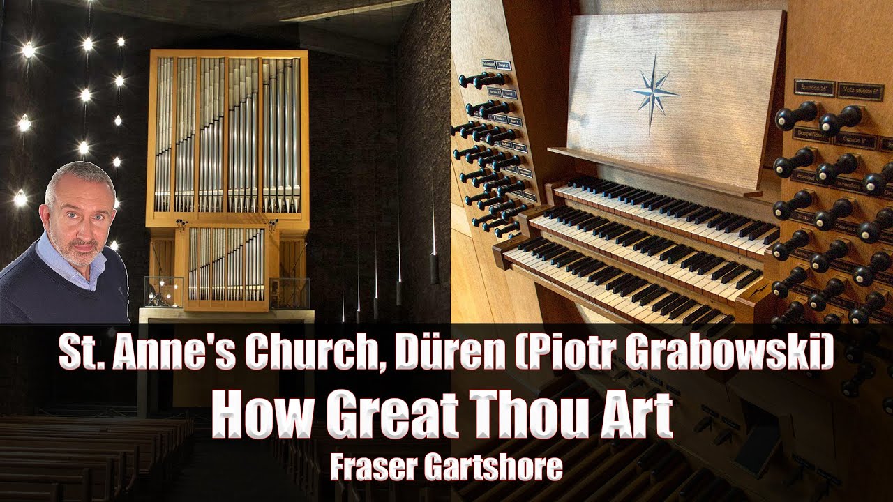 Heavenly Harmonies: A Majestic Organ Performance of 'How Great Thou Art' | Hauptwerk Düren