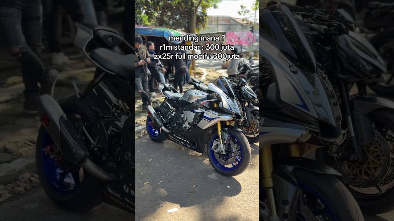 zx25r modif hedon atau r1m ?
