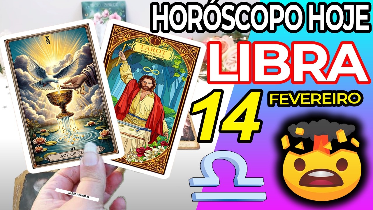 UAU❗CONSEGUIU❗CONFIRMAÇÃO TRIPLA PARA VOCÊ❗💣👀 Libra ♎ 14 Fevereiro 2026 | Horoscopo do dia de hoje ♎