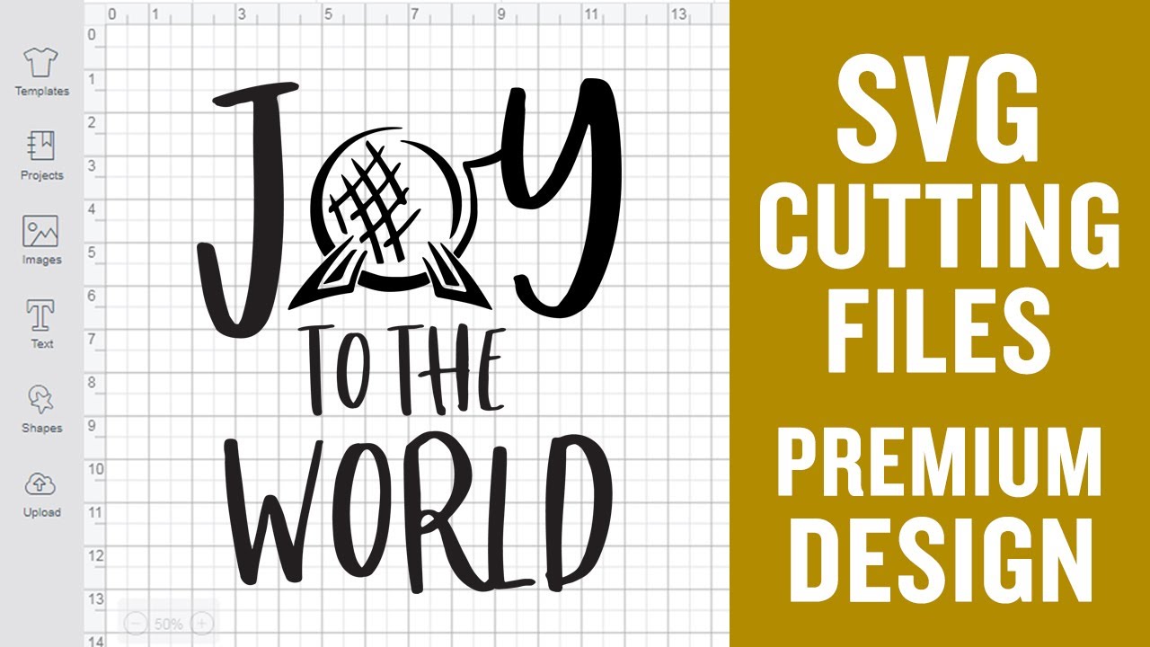 Joy To The World Svg Cutting Files for Scan n Cut Premium cut SVG