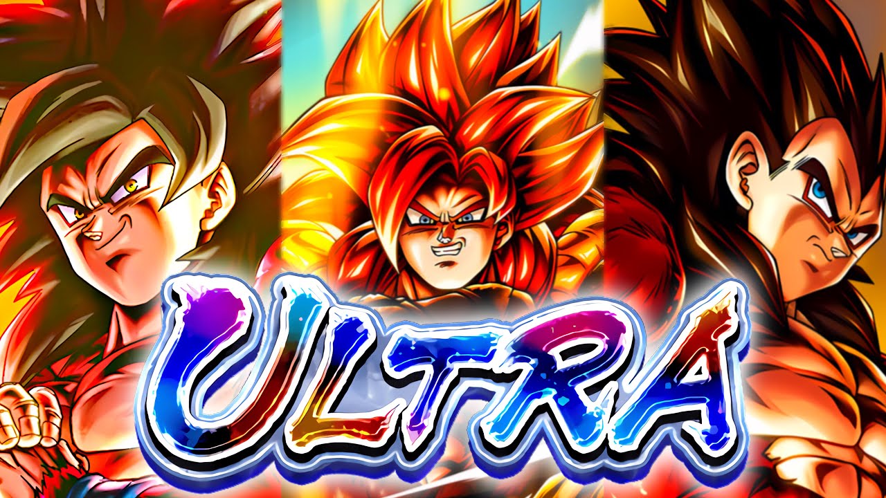 TRIPLE ULTRA SUPER SAIYAN 4 = TRIPLE THE DESTRUCTION! | Dragon Ball Legends