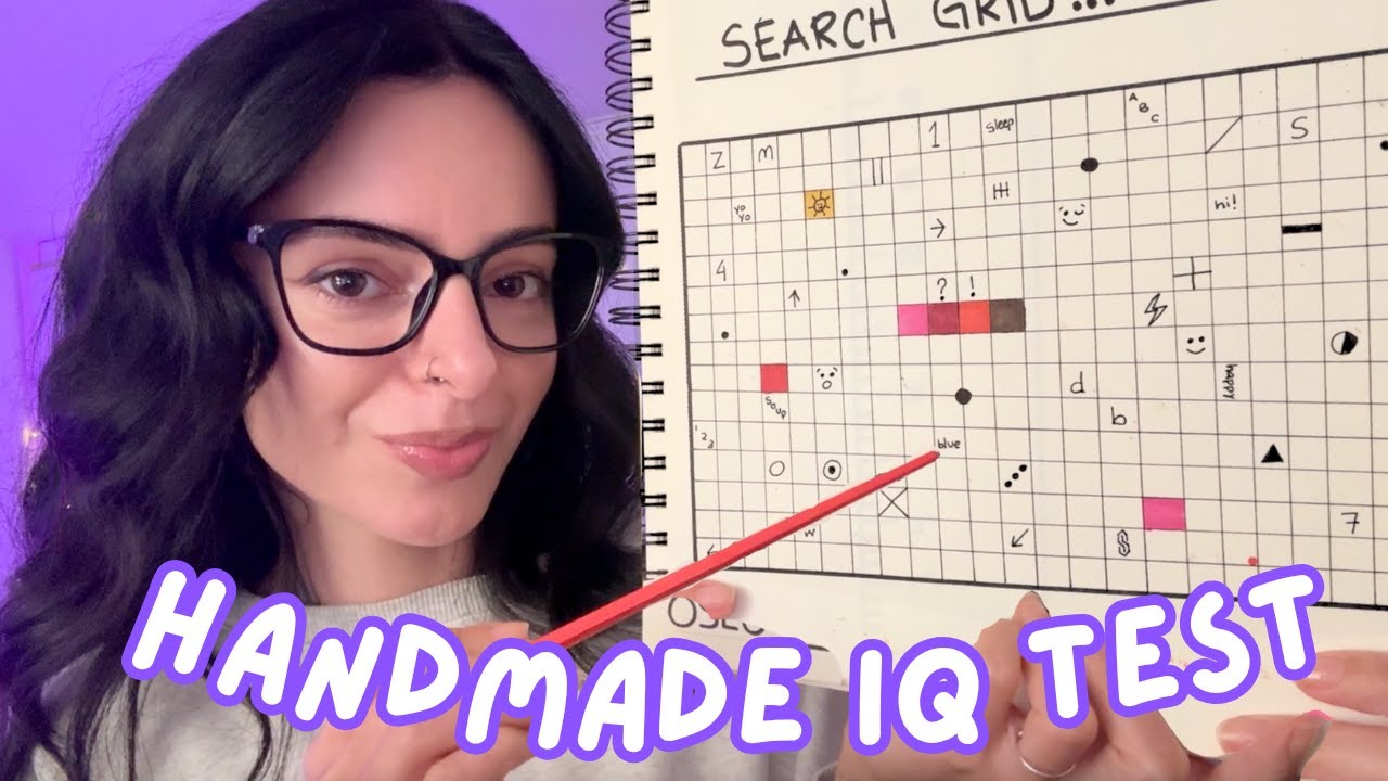 ASMR Giving You an IQ Test 🧠✨ Can You Pass?