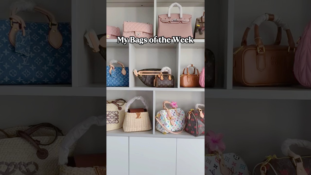 My bags of the week #gorchic #bag #luxury #designerbag #bagcollection
