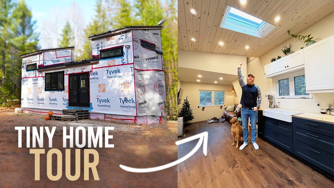 Tiny Home Tour | 2 Floors over 7&rsquo; tall!