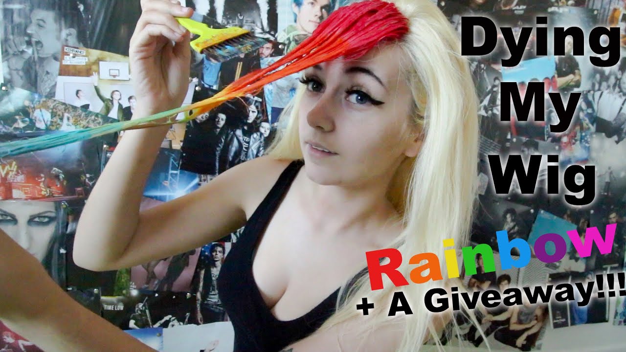 Dying my wig RAINBOW 🌈| Yepitsstilltori X VpFashion