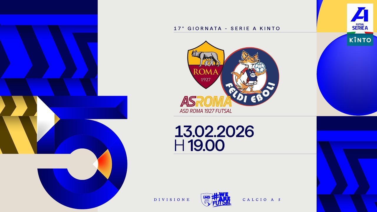 Roma 1927-Feldi Eboli | 17ª giornata | Serie A KINTO 2025/2026