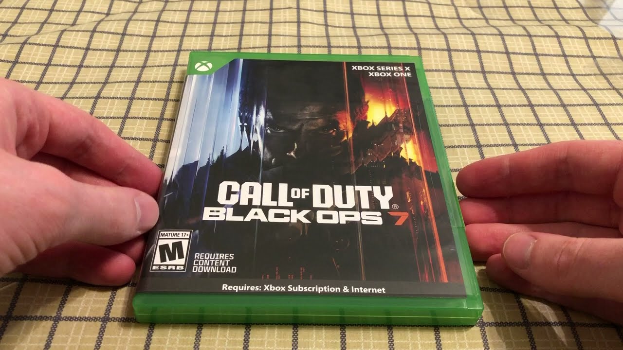 Call of Duty: Black Ops 7 Xbox One/Series X Unboxing