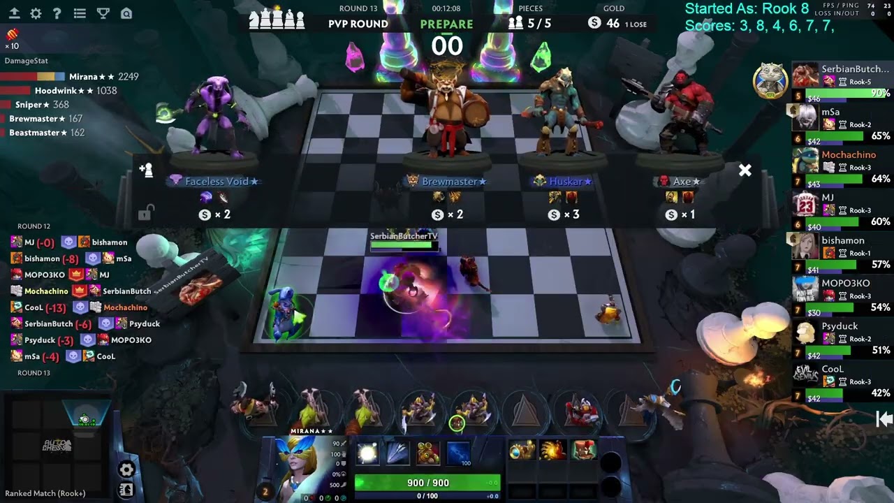 9 Hunters! Dota Auto Chess Season 40!