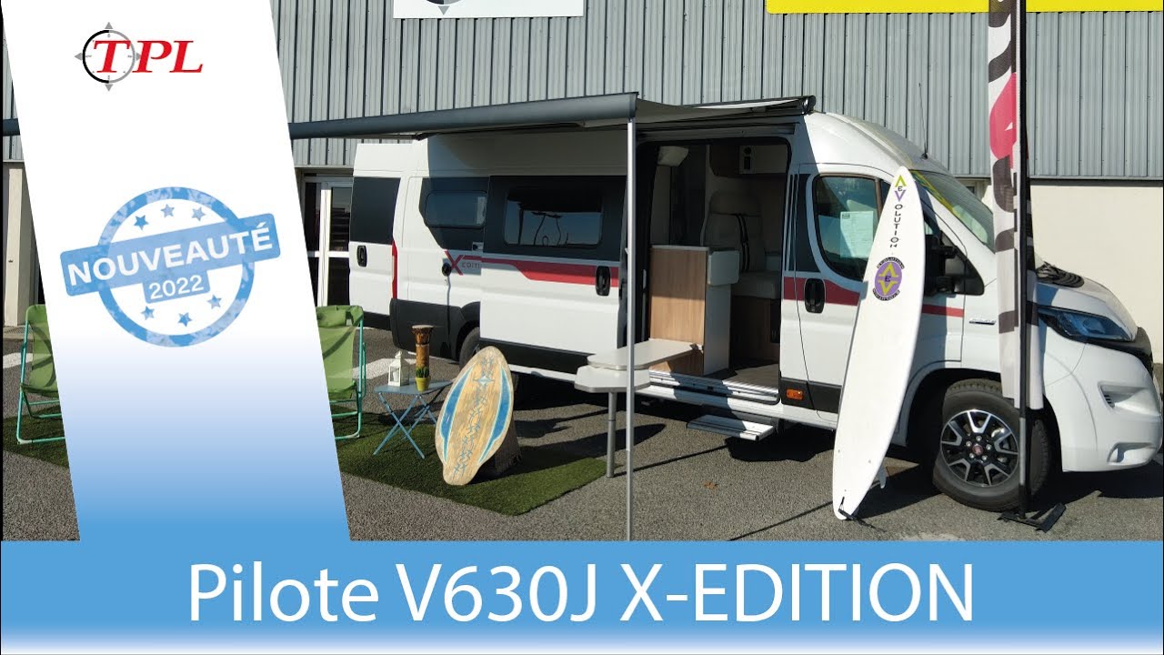Le van V630J X-Edition de Pilote : un fourgon aménagé suréquipé et prêt à partir !