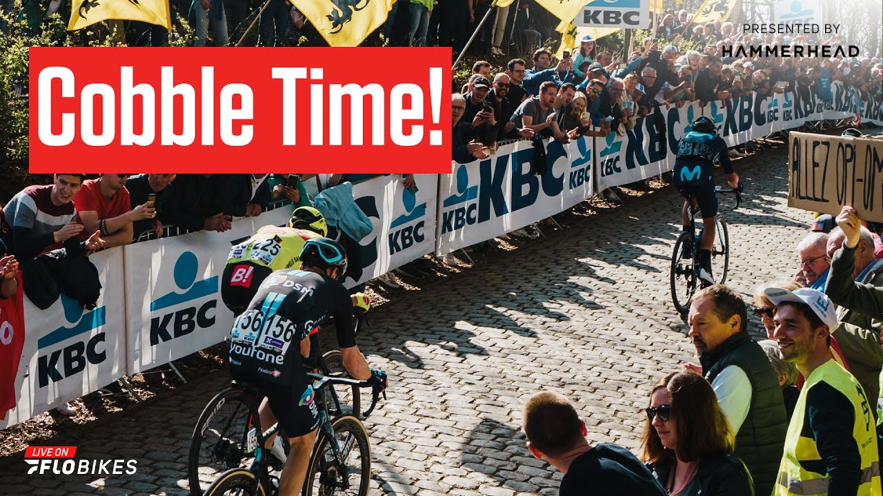 2023 Gent-Wevelgem: Wout van Aert going in HOT!