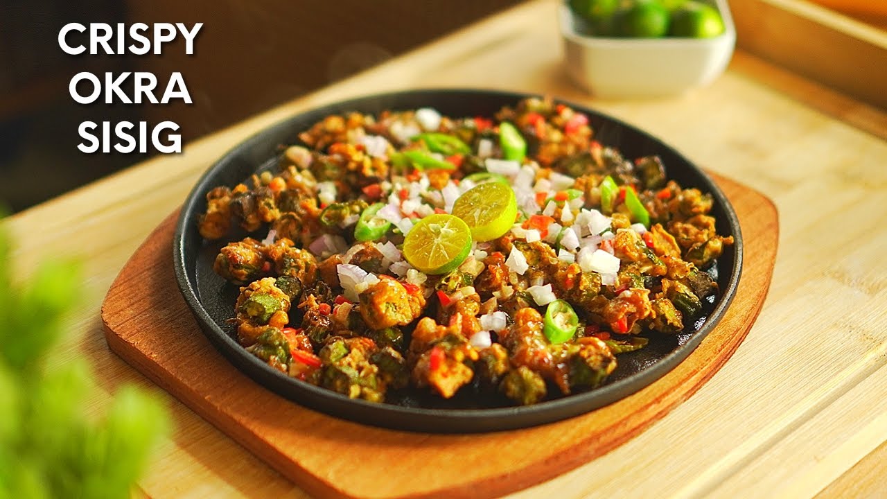 How to cook Cook Crispy Okra Sisig | Vegan and Vegetarian Okra Sisig Recipe