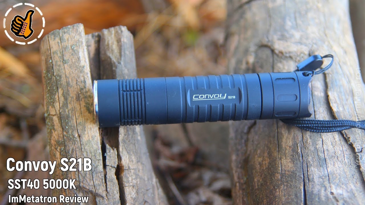Convoy S21B (SST40 5000K) - Бюджетный, яркий, мощный, EDC ФОНАРЬ