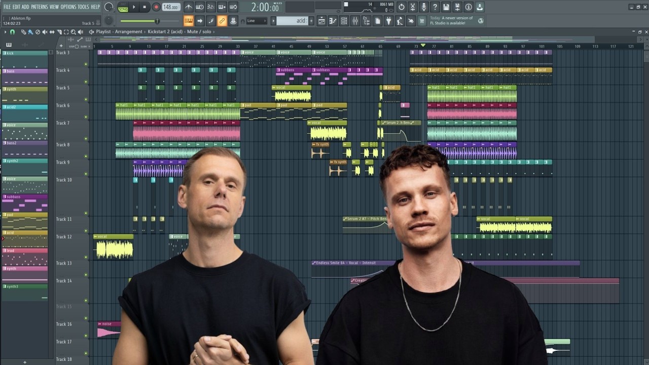 How to Make Acid Techno & Trance Like Armin van Buuren & Maddix - (Flp Project, Serum Presets, Midi)
