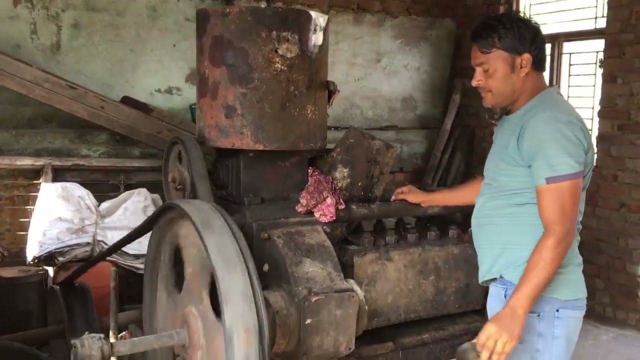 53 किलो सरसों से तेल और खल निकला सिर्फ ₹200 में | देसी कोल्हू मशीन प्रोसेस