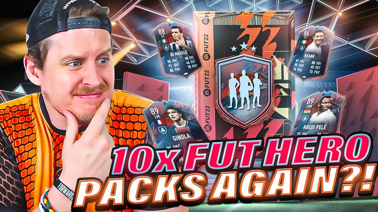 I opened 10x FUT HERO UPGRADE PACKS and got this...FIFA 22 Ultimate Team