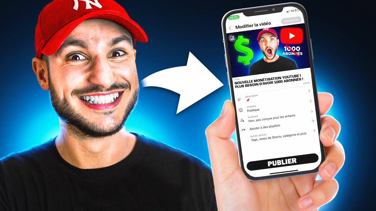 COMMENT PUBLIER UNE VID&Eacute;O YOUTUBE SUR T&Eacute;L&Eacute;PHONE