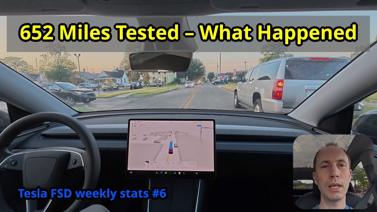 652 Miles with Tesla FSD – The Good, The Bad, and The Unexpected