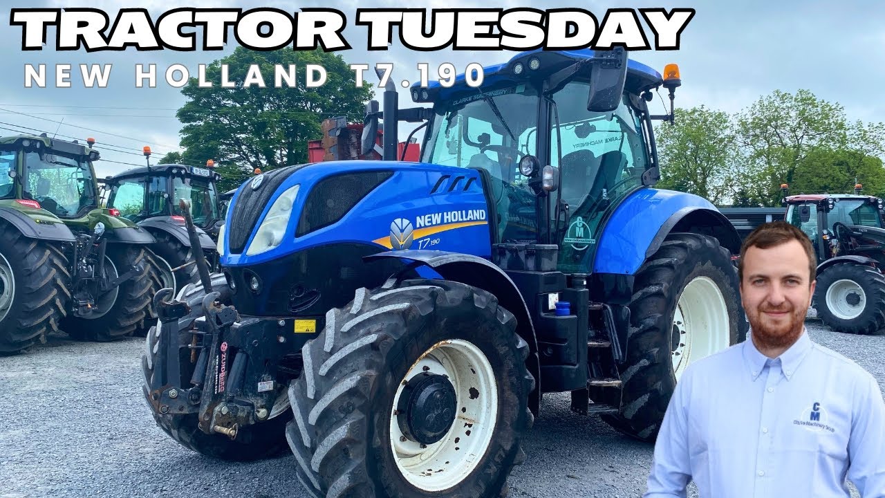 Tractor Tuesday - 2018 New Holland T7.190
