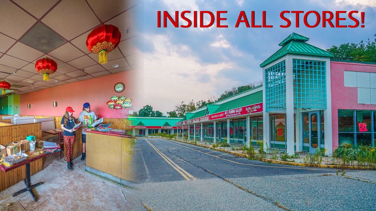 Исследуем заброшенный торговый центр Pines Plaza!