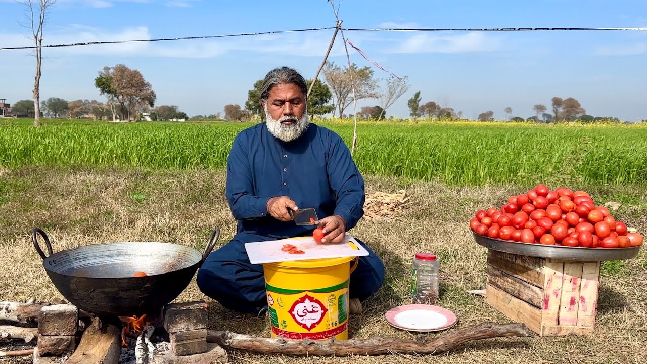 How To Make Tomato Ketchup At Home | 10 Kg Tomato Ketchup Recipe | Homemade Tomato Ketchup with