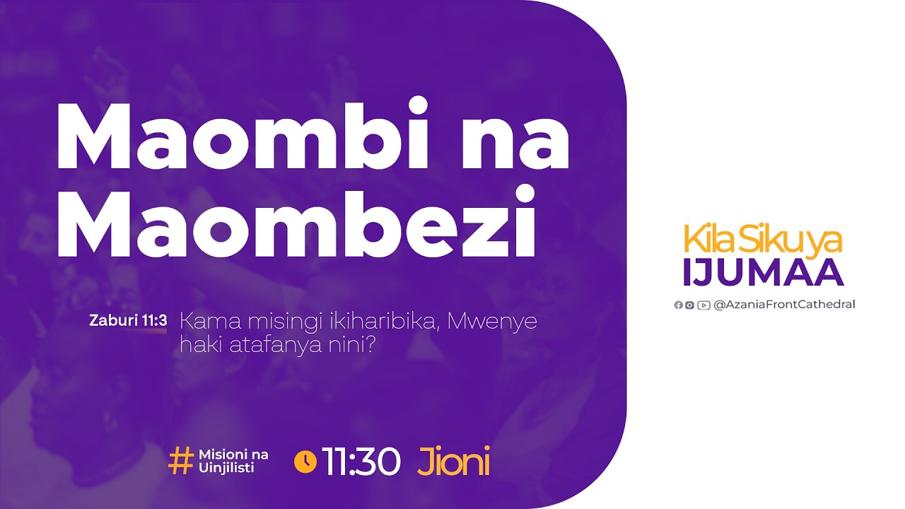 Maombi na Maombezi     13- 03 - 2026 | Mt.Jacob Mlawi