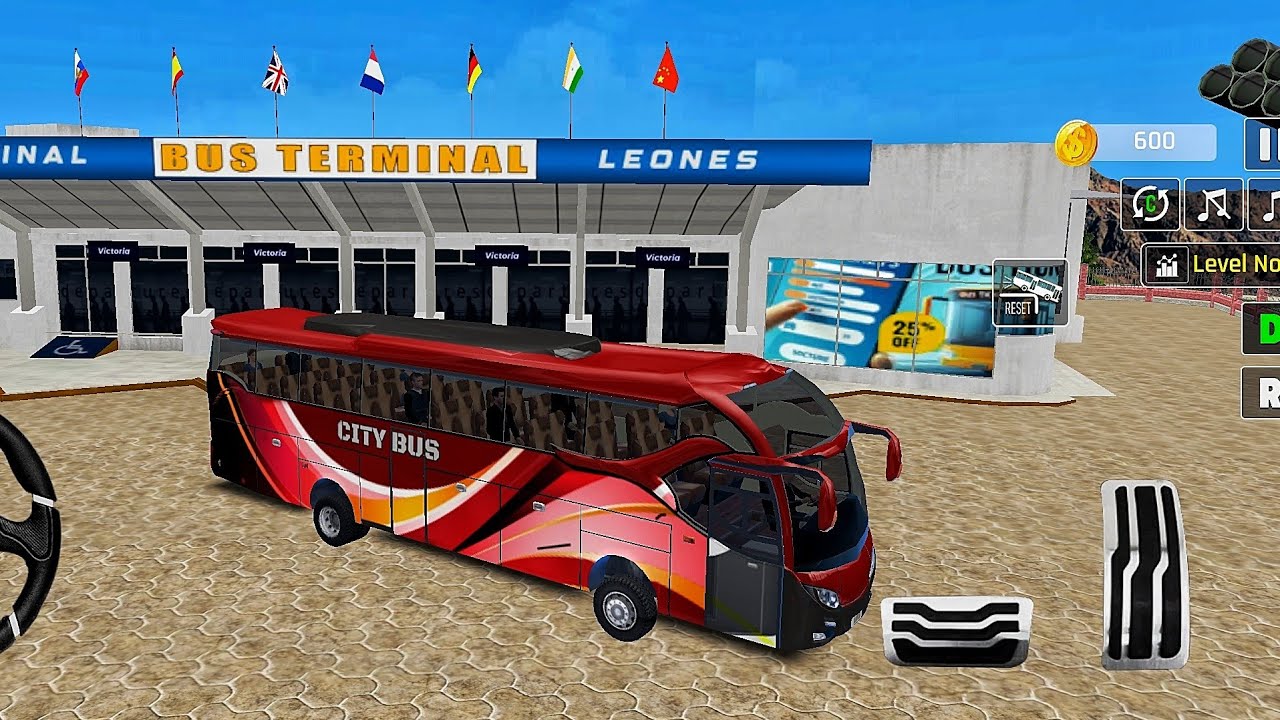 Hill Bus Driving Bus Game 3D |  Android Bus Game  Bus Stimulator 