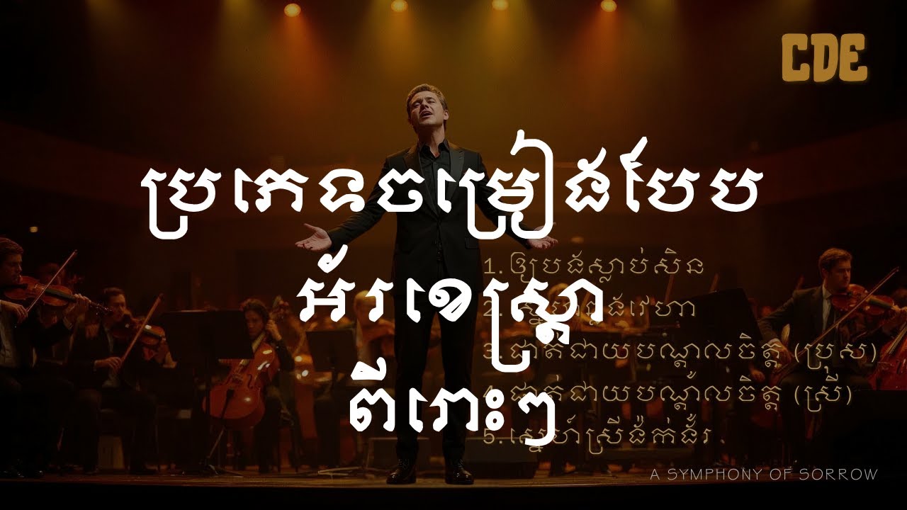 ជម្រើស 5 បទប្រភេទអ័រខេស្រ្តាពីរោះៗ | Symphonic Orchestra Style