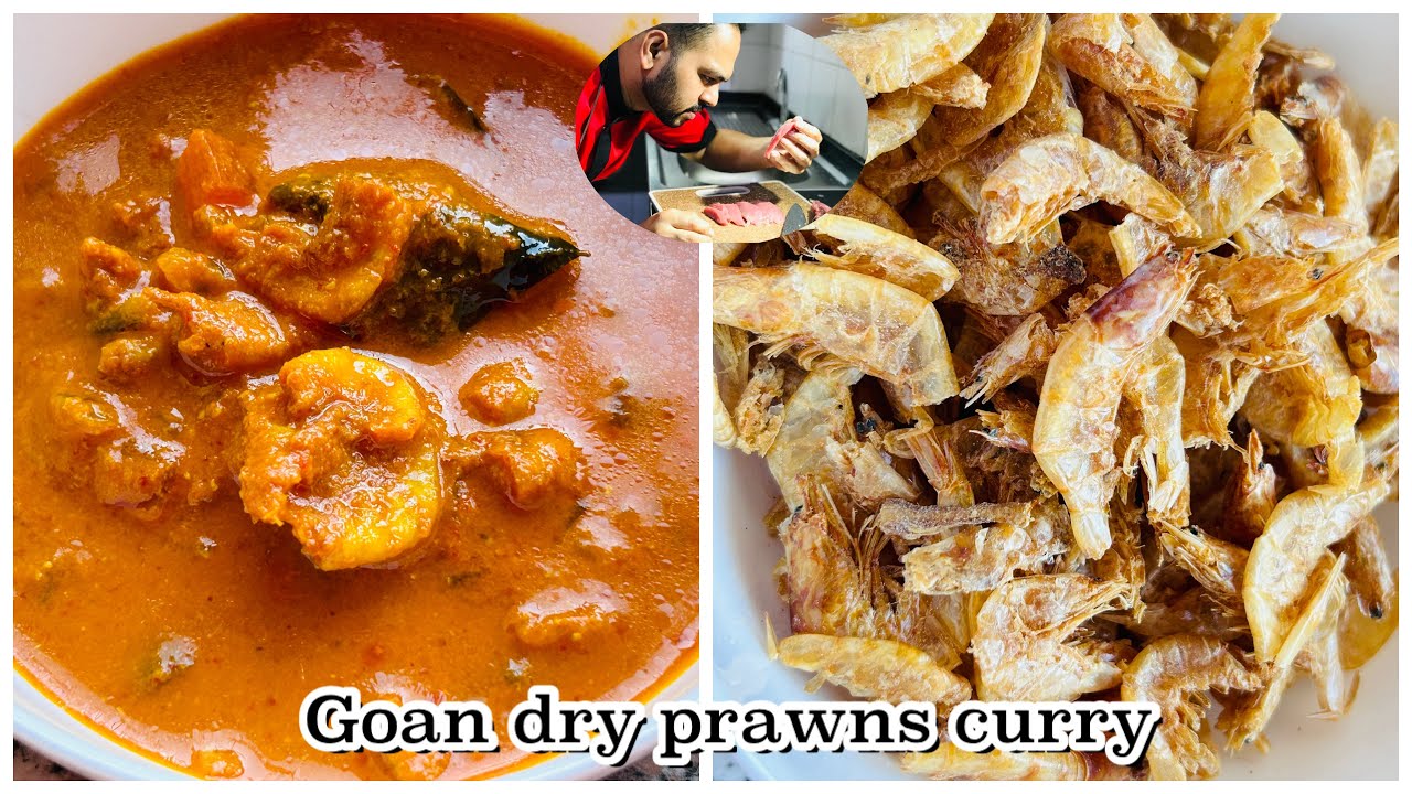 Goan dry prawns curry |Goan curry| fish curry |fish curry recipe . 
