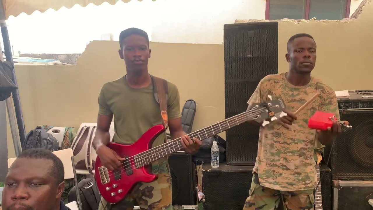 Ghana Armed Forces central band~central band New vision band. Sansankroma