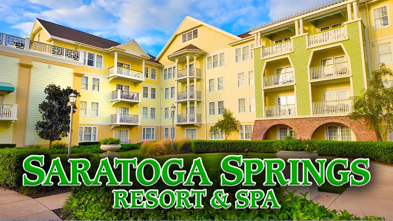 Disney's Saratoga Springs Walkthrough & Room Tour at Walt Disney World Resort [4K POV]