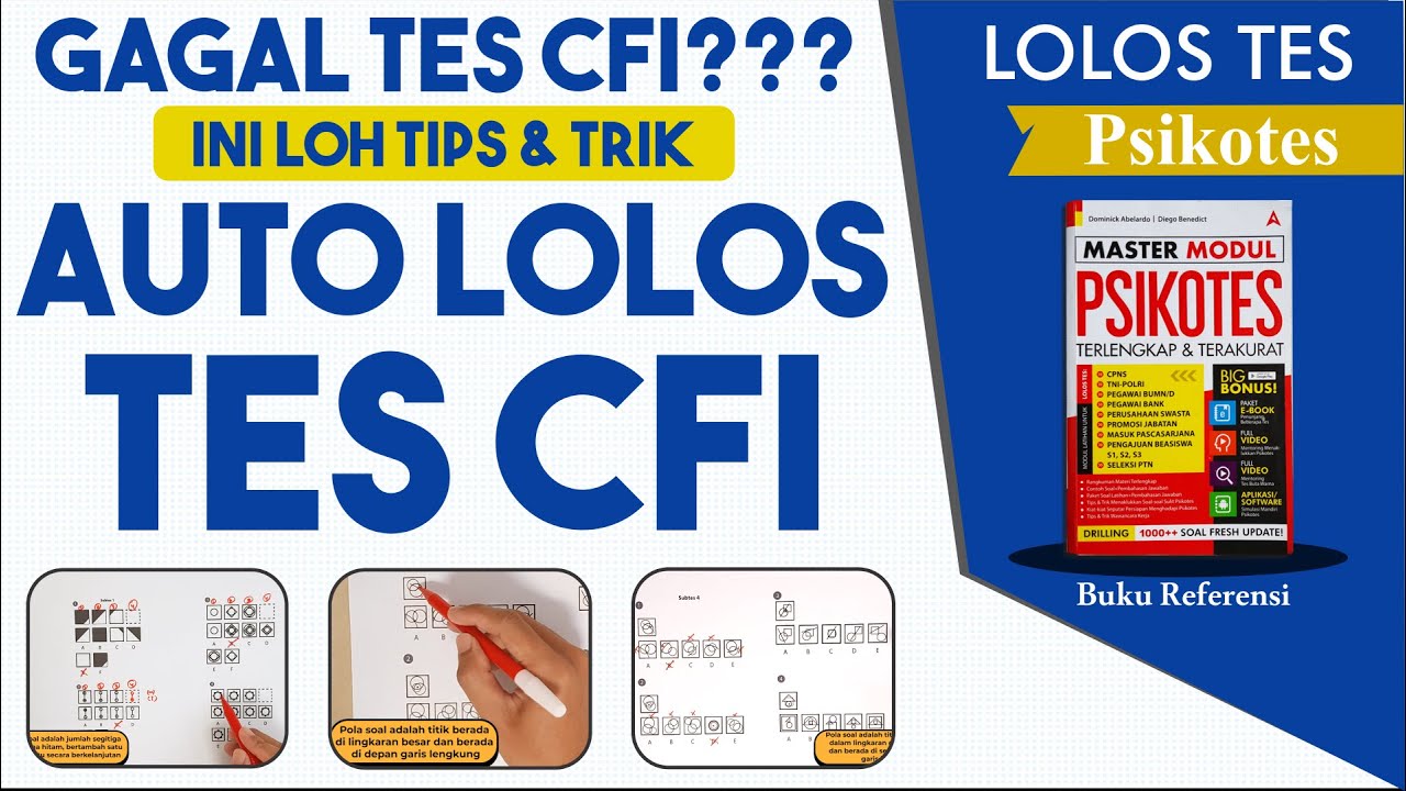 Ayo Terapkan Pembahasan Jitu ini Agar LOLOS Tes CFI | Psikotes