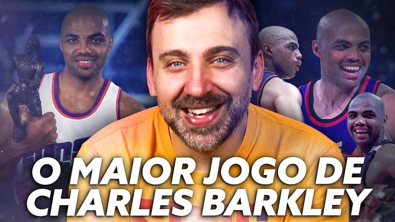 O MAIOR JOGO de CHARLES BARKLEY - e foi nos PLAYOFFS!