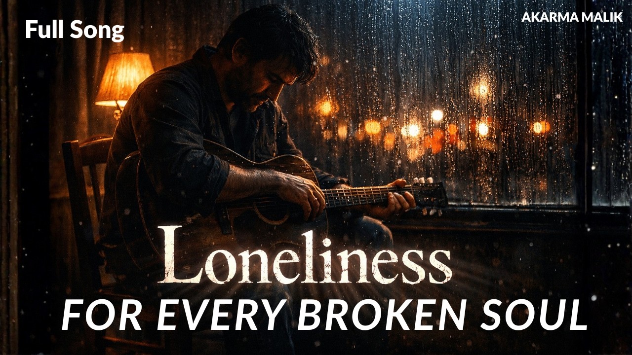 LONELINESS | Healing Music for Lonely Souls 💙 | For Men Who Are Tired & Struggling | Pain Into Peace