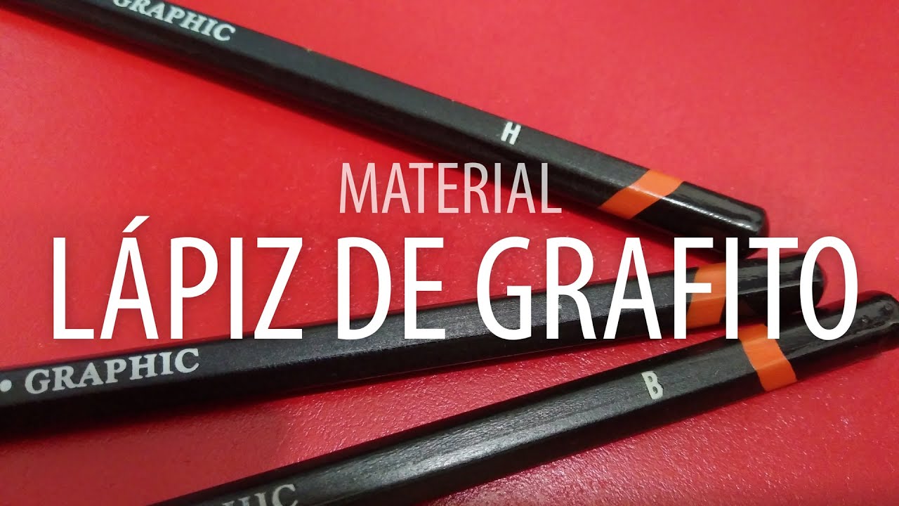 Lápiz de grafito. ¿Qué es y cuáles son sus características en el dibujo?
