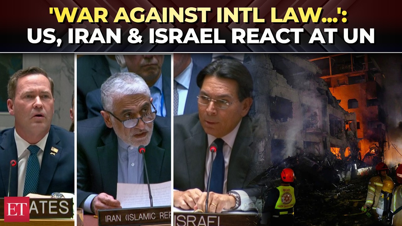 US-Israel vs Iran war: US & Israel defend strikes, Iran calls attacks 'crime against humanity' at UN