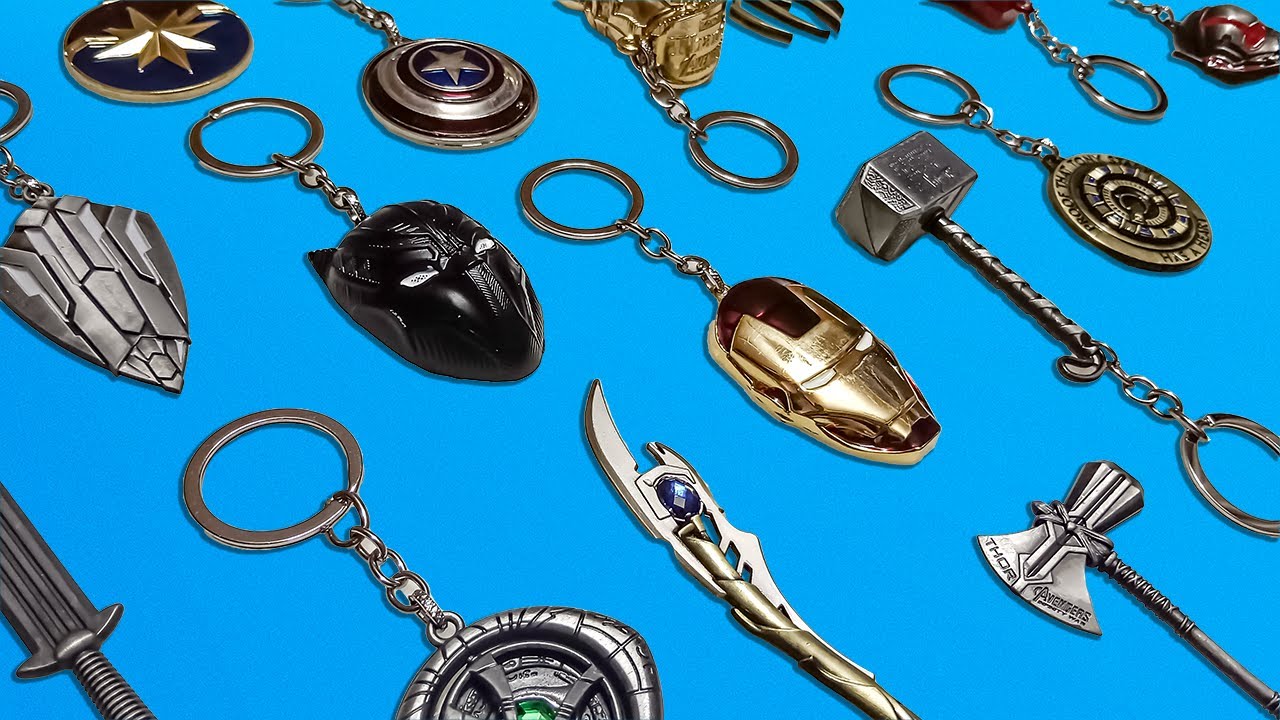 BIGGEST MARVEL KEYCHAINS COLLECTION