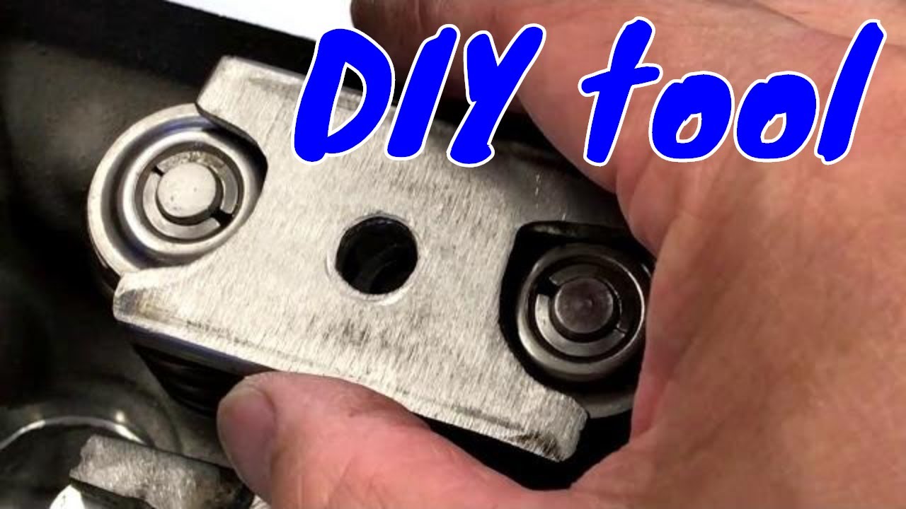 Homemade DIY Valve Spring compressor tool