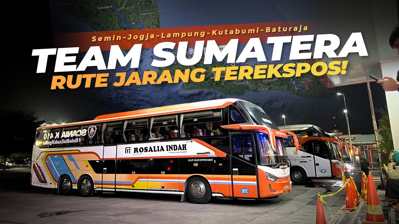 PANTES SELALU RAME, TERNYATA BEGINI SERVICENYA ‼️ Full Trip Semin-Baturaja Naik Rosalia Indah (2/4)
