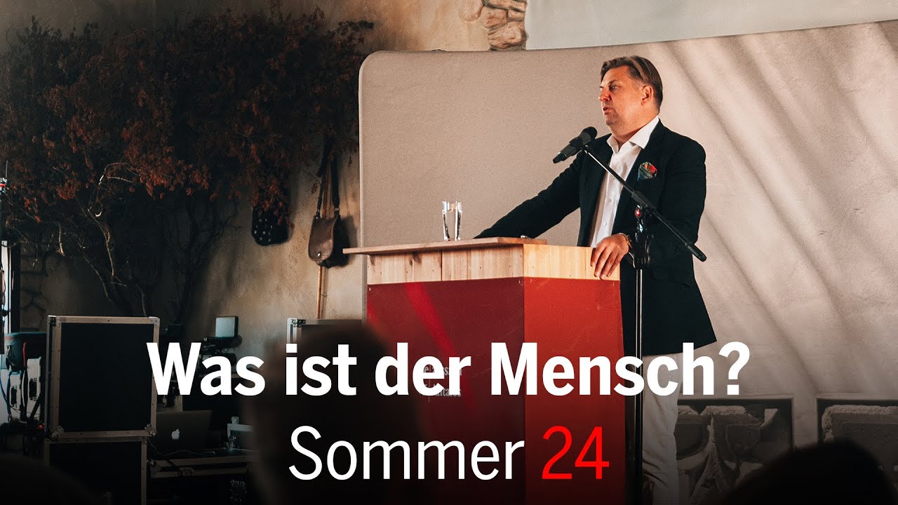 Studientage zum Thema »Menschenpark« - Maximilian Krah trägt zur rechten Anthropologie vor