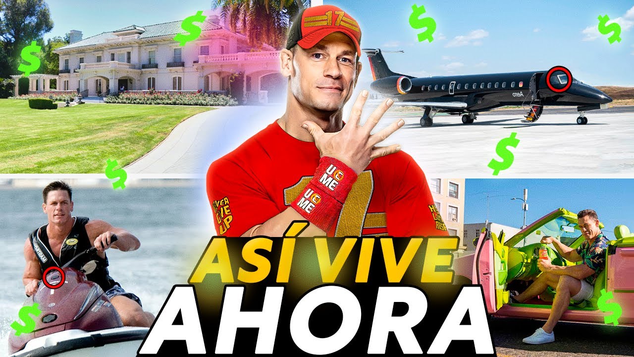 Así es la LUJOSA vida de JOHN CENA - The BRO!