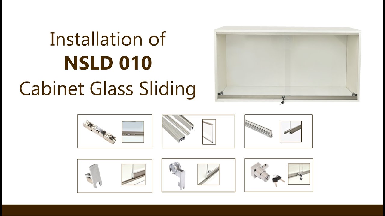 NIMMI Cabinet Glass Sliding NSLD010