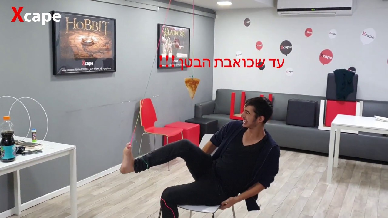 xcape games משחקים מצחיקים ליום הולדת לנוער ומבוגרים