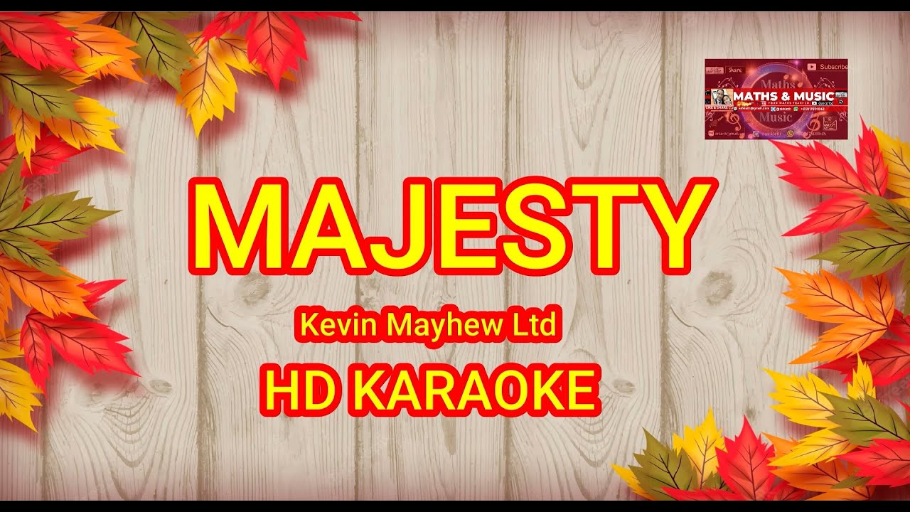 MAJESTY | KEVIN MAYHEW LT | HD KARAOKE #karaoke #lyrics