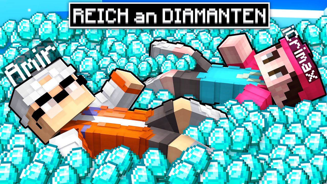 ich werde der REICHSTE SPIELER in Youtuber Insel Hardcore