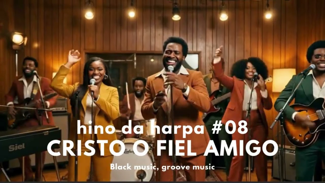 CRISTO O FIEL AMIGO / HINO DA HARPA #08 / BLACK MUSIC, GROOVE MUSIC, SOUL MUSIC #blackgospel