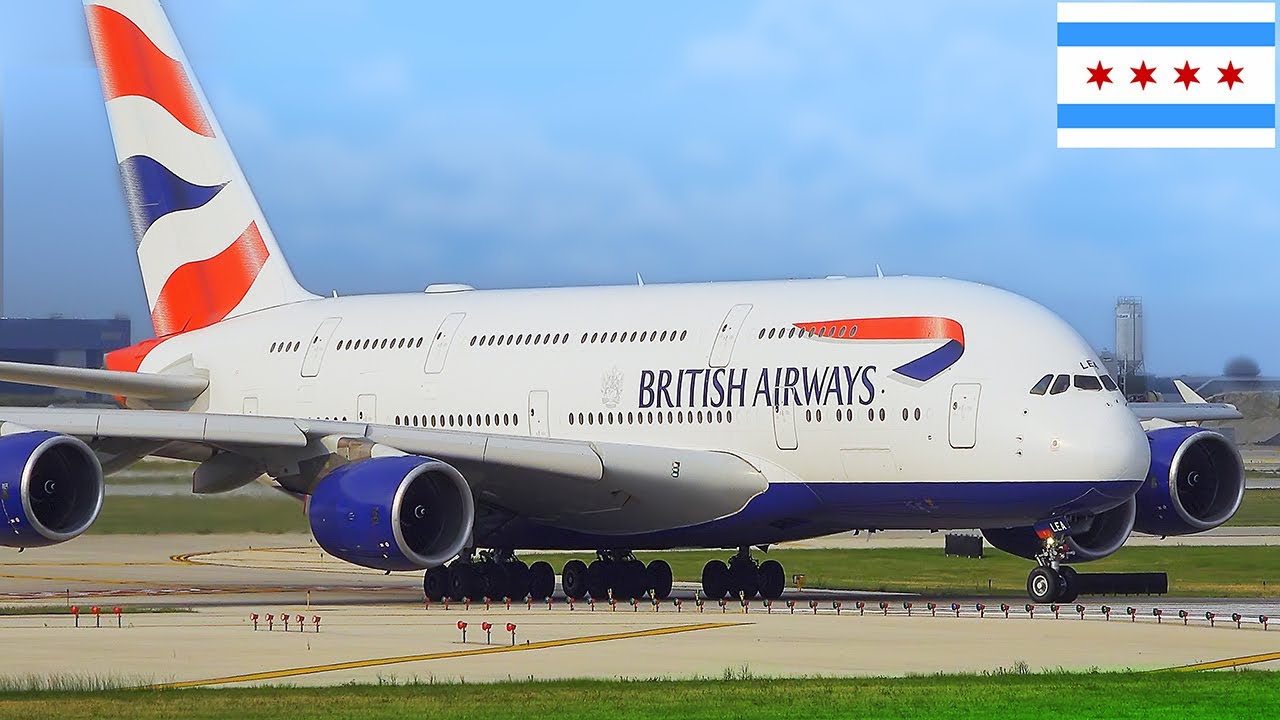 ✈️PLANE SPOTTING at BUSY CHICAGO O'HARE AIRPORT (ORD) 4K