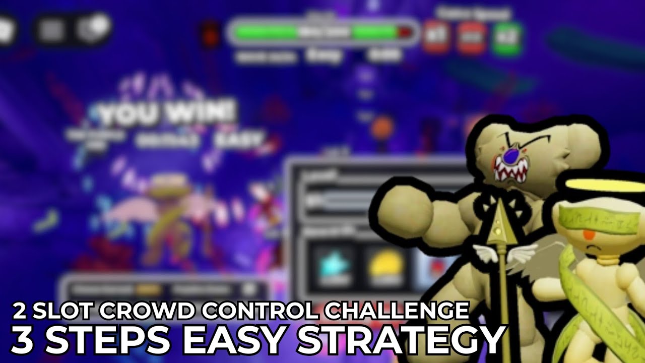 How to Beat 'Crowd Control' Challenge in Just 3 Steps! [Bear Tower Defense]