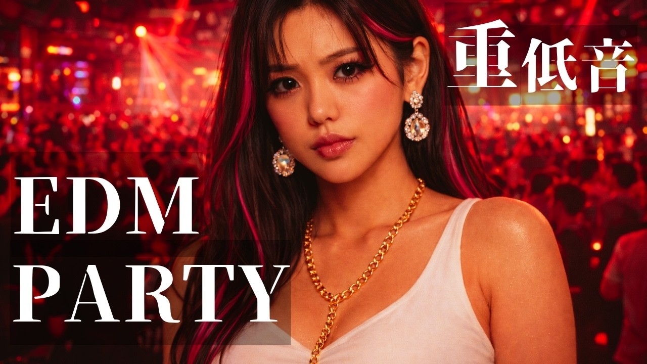 無限リピート⚡ズンズン低音が鳴り響くパーティナイト🔥Non-Stop BGM Night Party EDM
