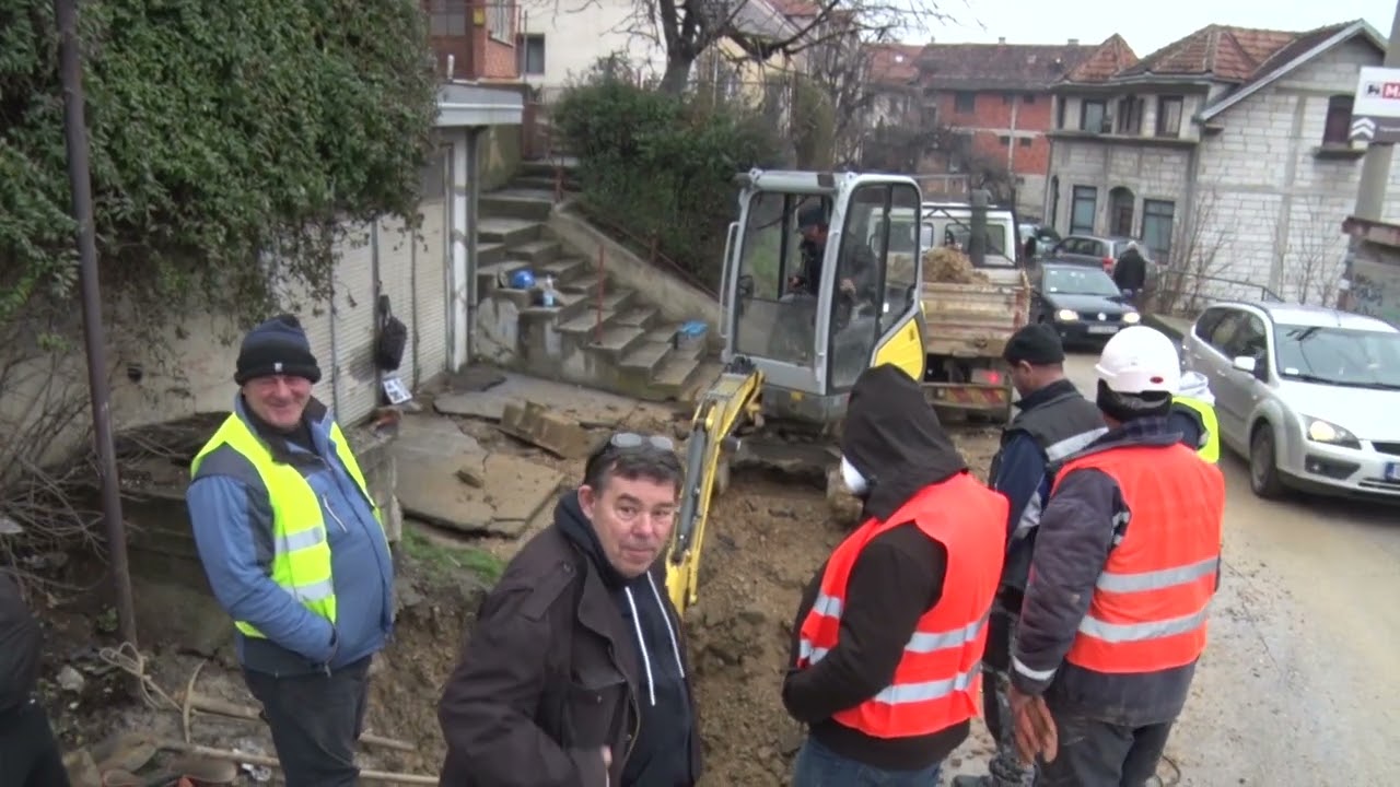 UŽICE 20.2.2026. Sanacija kvara u Beogradskoj ulici